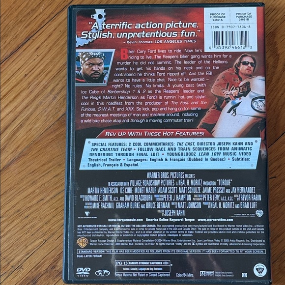 “Torque” Full-Screen Edition DVD! - Picture 4 of 7